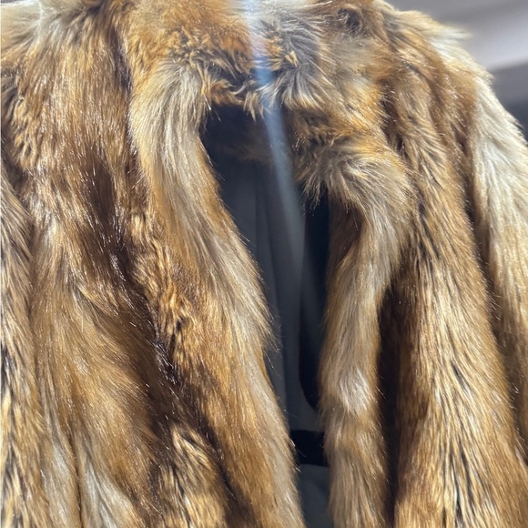 Zadig & Voltaire Luxurious Faux Fur Coat in Rich Brown NWT - Picture 4 of 15